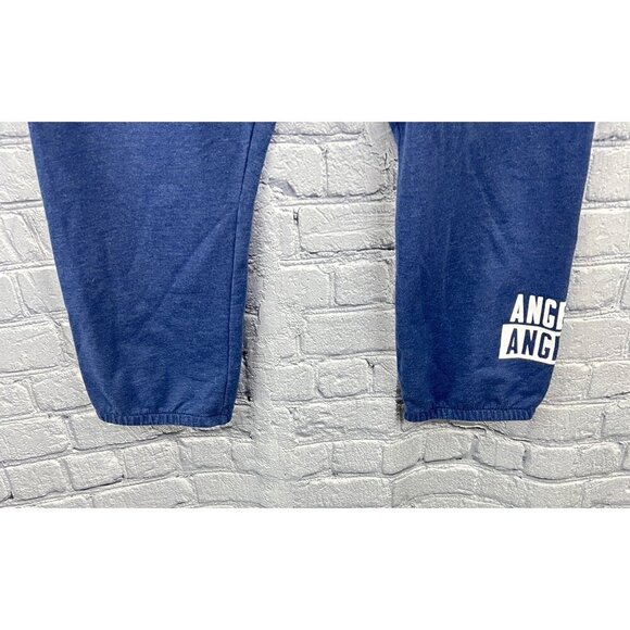 Victoria's Secret  crop sweatpants Joggers Blue Size L - Picture 4 of 6